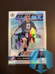 2023 Topps Chrome UEFA Future Stars PSG #137 Ismael Gharbi Rookie Refractor